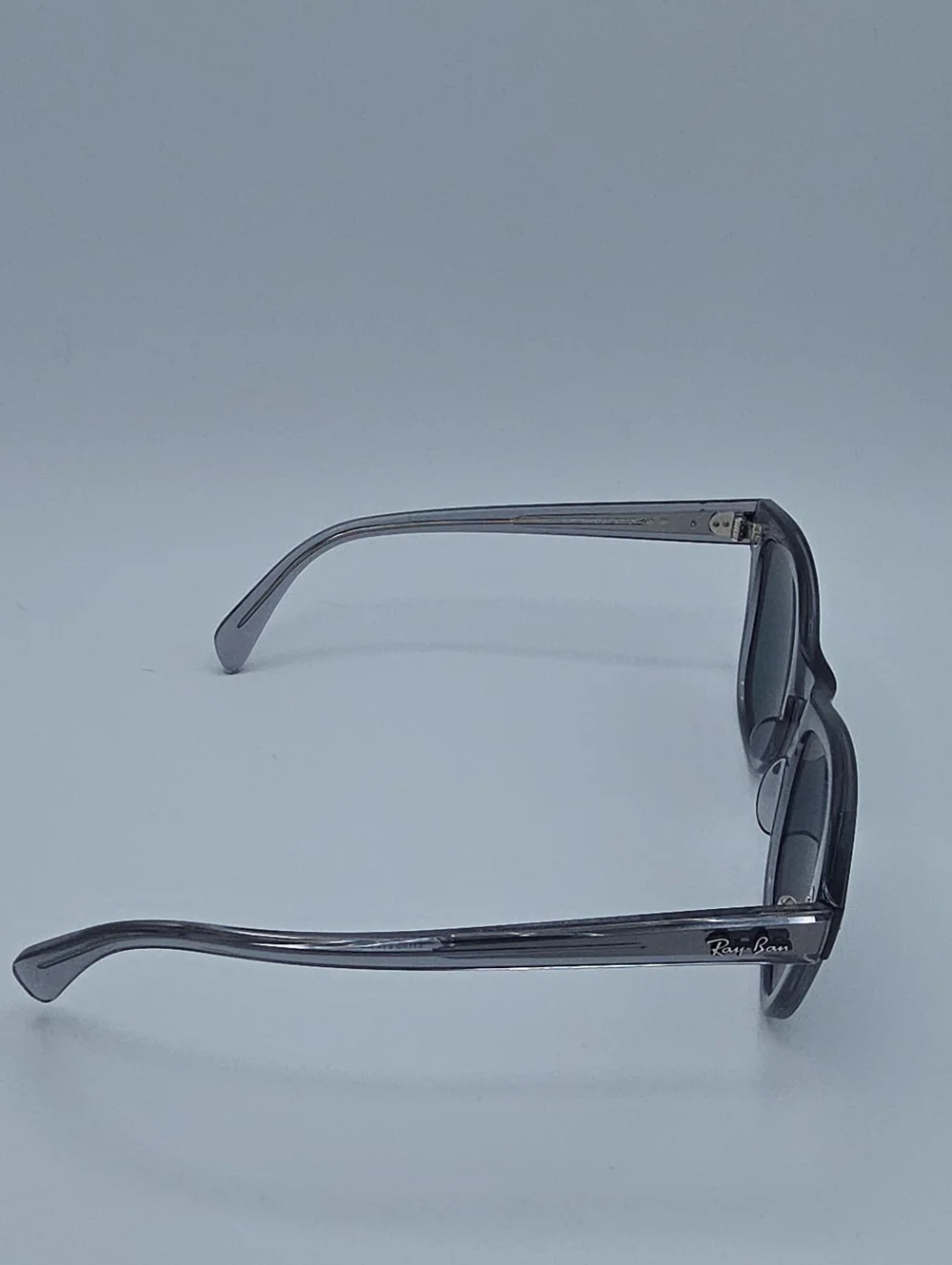 Ray-Ban RB0707SF 6644/3R Gafas de sol grises marco transparente 53-21-145